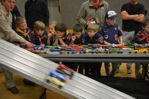 Image of a group of boy scouts