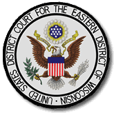 Seal of the United States District Court for the Eastern District of Wisconsin