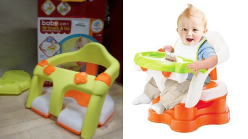 Recalled baby bath seat