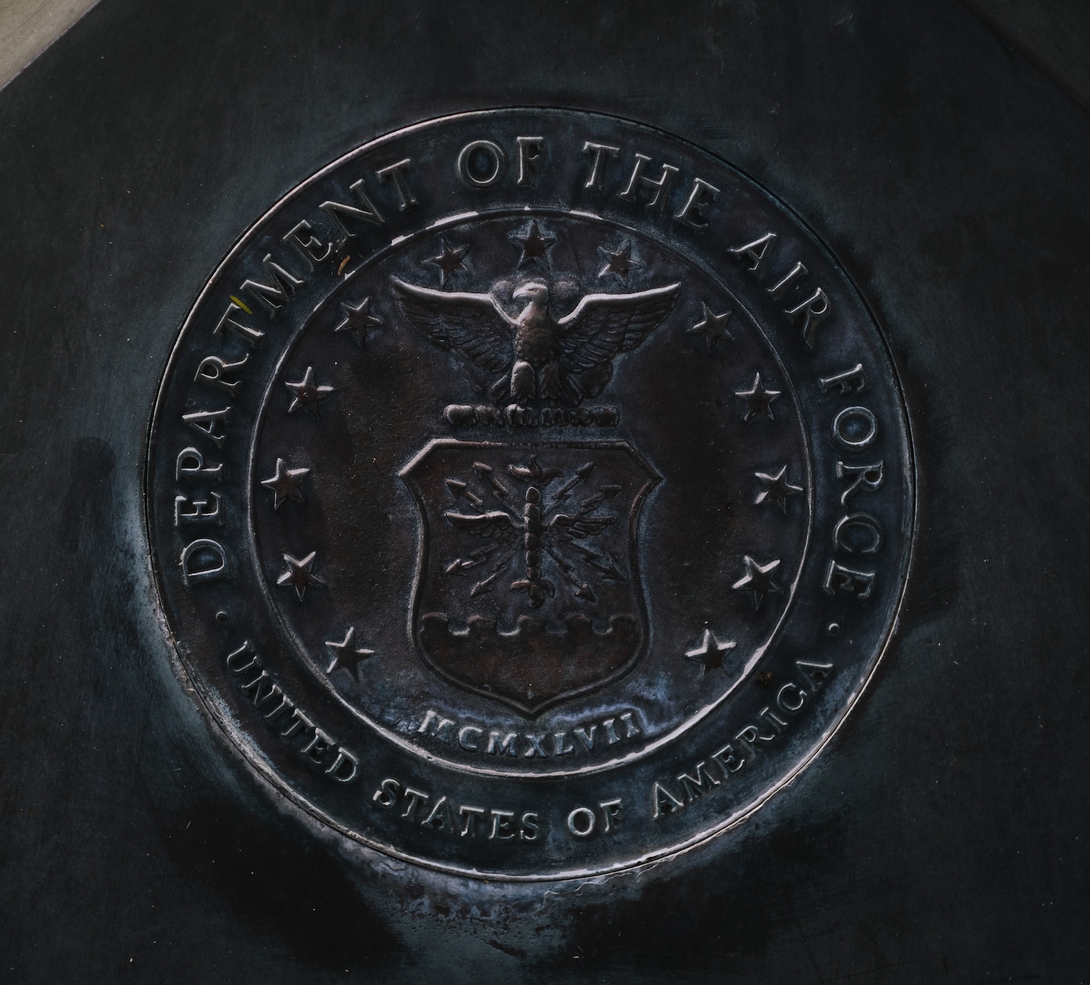 Seal of the United States Air Force. Image by Levi Meir Clancy, via Unsplash.com.