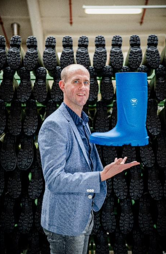 CEO Thomas Vanderbeke, third generation entrepreneur at Bekina Boots. Image from press release.